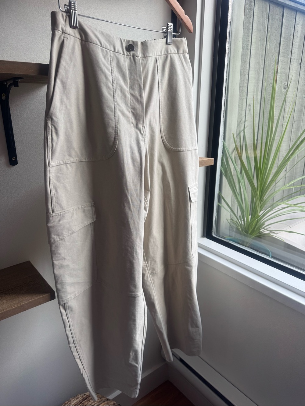 lululemon athletica Cream Cargo Pants - Utility Style